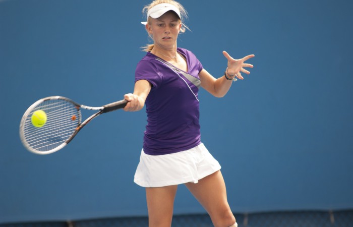 A wildcard entrant into the Optus 18s tournament, Zoe Hives exhibited some impressive tennis, defeating higher ranked players to commendably reach the quarterfinals. A wildcard entrant into the Optus 18s tournament, Zoe Hives exhibited some impressive tennis, defeating higher ranked players to commendably reach the quarterfinals.