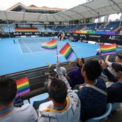 Glam Slam action during Australian Open 2021. Picture: Tennis Australia