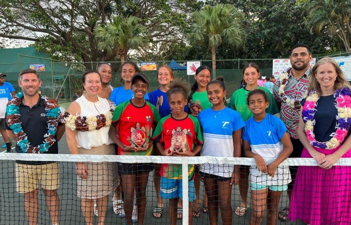 Tennis Australia is proudly supporting the PacificAus Sports Pacific Women Sport Administration Program (PWSAP). Pictures: Supplied Tennis Australia is proudly supporting the PacificAus Sports Pacific Women Sport Administration Program (PWSAP). Pictures: Supplied