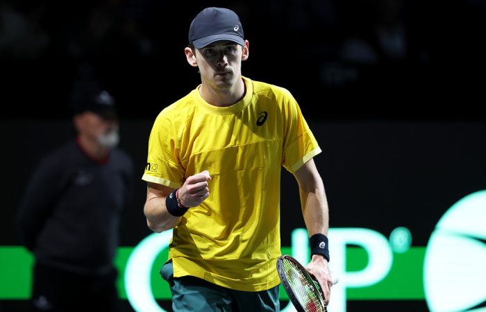 Alex-de-Minaur-Davis-Cup Alex de Minaur will spearhead Australia's Davis Cup campaign; Getty Images