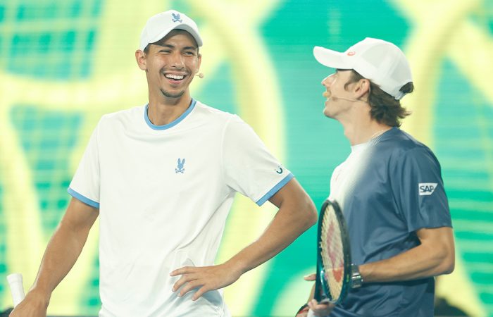 Alexei Popyrin and Alex de Minaur (Getty Images) Alexei Popyrin and Alex de Minaur (Getty Images)