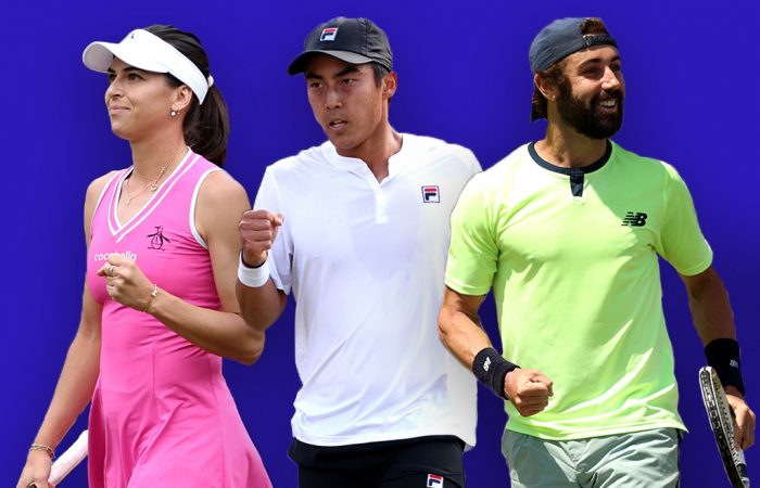 Ajla Tomljanovic, Rinky Hijikata and Jordan Thompson all posted career-best results on grass this week. 