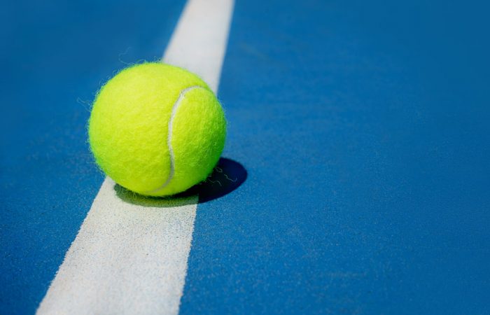 Ball on court Ball on court