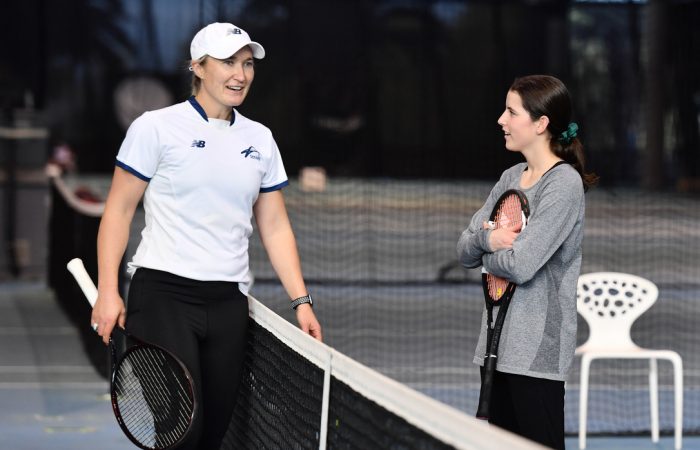 Genevieve Lorbergs sees the value in coaching mentorship. Genevieve Lorbergs sees the value in coaching mentorship.