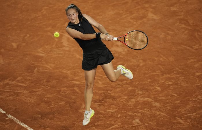 Daria Kasatkina at Roland Garros; FFT