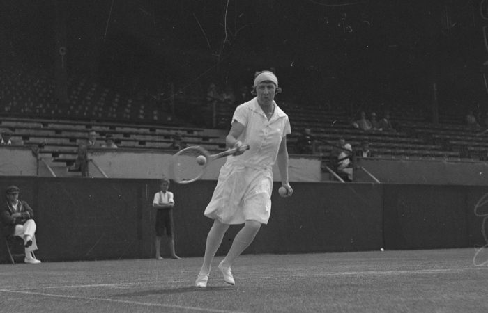 Esna Boyd is inducted into the Australian Tennis Hall of Fame.