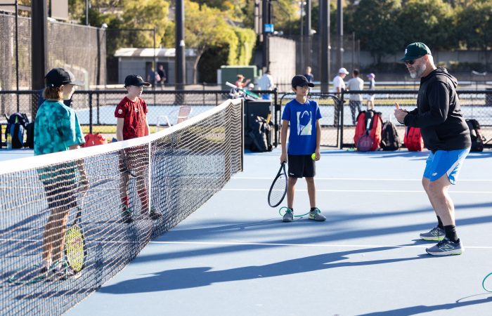2024 11s NATIONAL CAMP 11s National Camp at Melbourne Park on Thursday, May 16, 2024. Photo by TENNIS AUSTRALIA/ FIONA HAMILTON