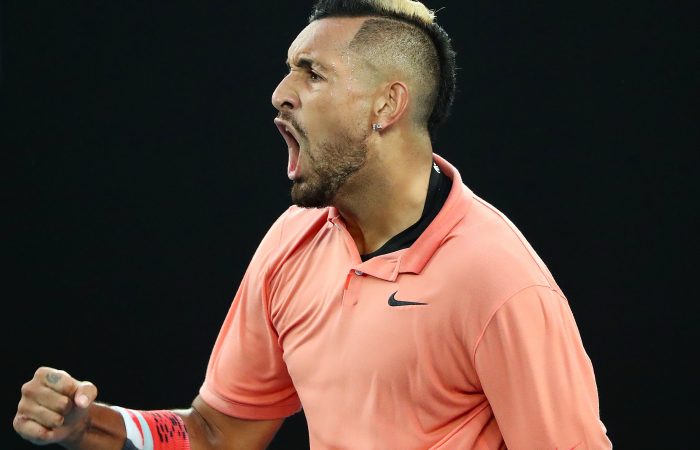 ON THE RISE: Nick Kyrgios is back in the world's top 20 after his Australian Open run. Picture: Getty Images ON THE RISE: Nick Kyrgios is back in the world's top 20 after his Australian Open run. Picture: Getty Images
