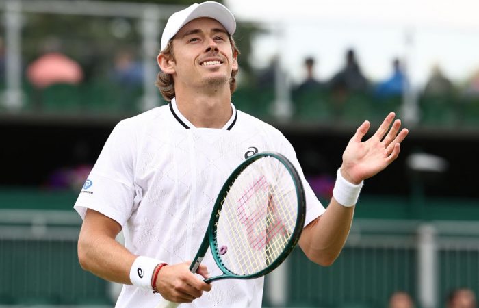 Alex de Minaur at Wimbledon 2024. Picture: Getty Images