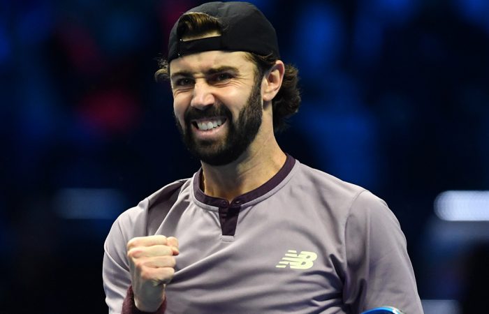 Nitto ATP Finals 2024 - Day 5 Jordan Thompson in action at the ATP Finals in Turin, Italy. Photo: Getty Images