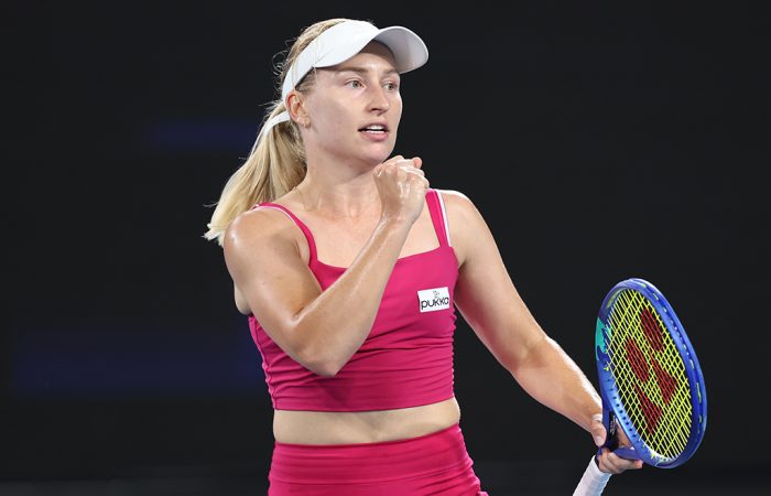 2025 Australian Open - Day 1 Daria Saville in action. Photo: Getty Images