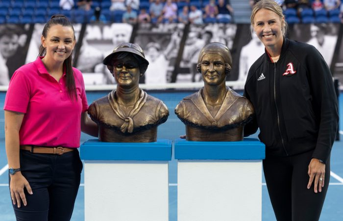 Hall-of-Fame Casey Dellacqua and Alicia Molik unveil the Australian Tennis Hall of Fame inductees for 2022.