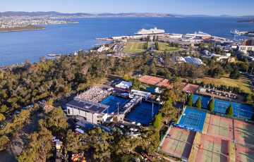 Domain Tennis Centre, Hobart (Richard Jupe/Tennis Australia)
