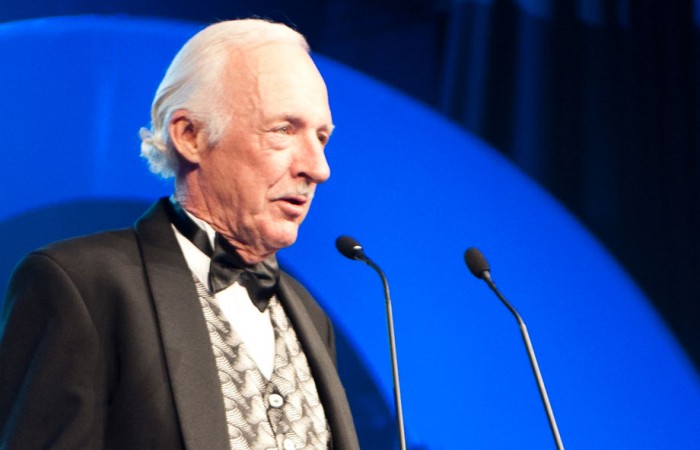 Ian Barclay, Newcombe Medal 2012. BEK JOHNSON