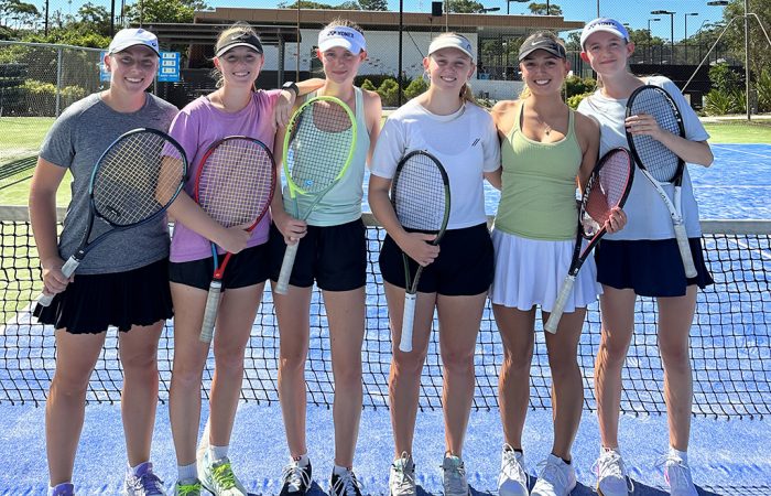 Participants from Tennis Queensland's Emerging Leaders program are excited to attend the Billie Jean King Cup tie in Brisbane this week. Participants from Tennis Queensland's Emerging Leaders program are excited to attend the Billie Jean King Cup tie in Brisbane this week.
