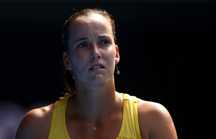 Jarmila Gajdosova in action at Australian Open 2016; Getty Images Jarmila Gajdosova in action at Australian Open 2016; Getty Images