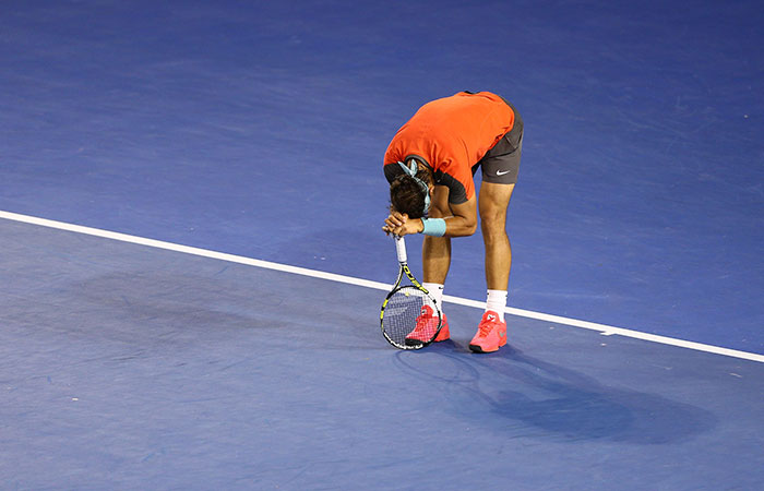 Rafael Nadal, Australian Open, 2014, Melbourne. GETTY IMAGES Rafael Nadal, Australian Open, 2014, Melbourne. GETTY IMAGES