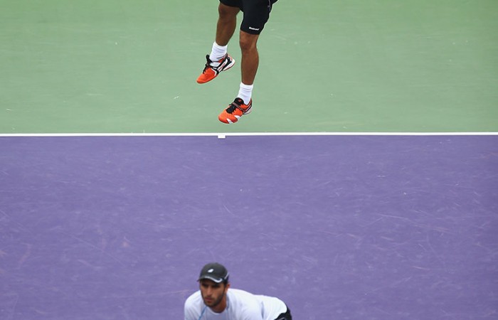 Robert Farah and Juan Sebastian Cabal, Miami. GETTY IMAGES Robert Farah and Juan Sebastian Cabal, Miami. GETTY IMAGES